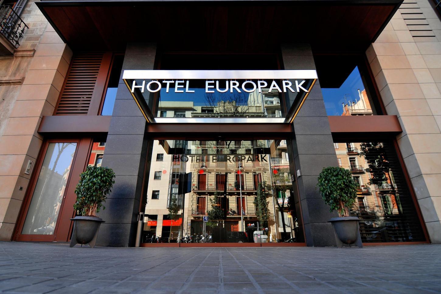 Europark Hotel Barcelona Exterior foto