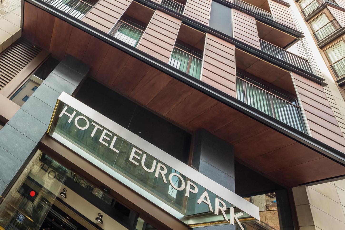 Europark Hotel Barcelona Exterior foto